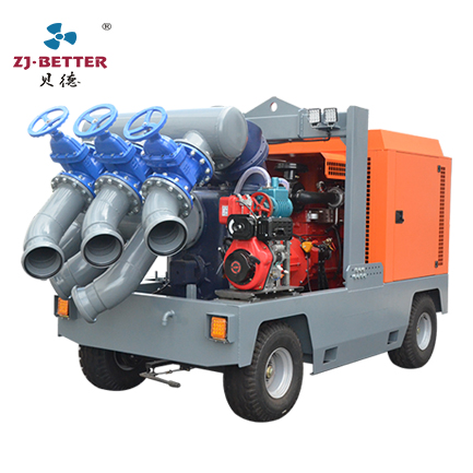 柴油機(jī)移動(dòng)排水泵車